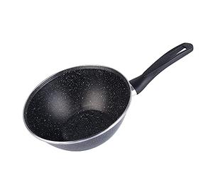 MAGEFESA 02108247 Sartén Wok Gransasso, Gris, 28 cm