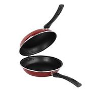 Magefesa Sartén tortilla Praga, acero esmaltado vitrificado, inducción y lavavajillas, Rojo Ø20 cm