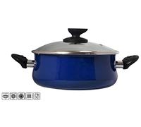 MAGEFESA 2454140031 - Cacerola de Acero esmaltado danubio 20 cm - Azul