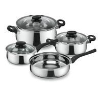 Deliss Tren de Cocina 7 Piezas para Gas Eléctrico y Vitrocerámica (Acero Inoxidable) - MAGEFESA