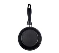 MAGEFESA Black - Sartén 26 cm de Acero esmaltado, Antiadherente bicapa Reforzado, Color Negro Exterior. Apta para Todo Tipo de cocinas, incluida inducción. 50% de Ahorro energético.