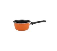 MAGEFESA Cazo 16Ø - Valencia New. Antiadherente bicapa reforzado. Fondo 100% Full Induction. Exterior naranja. 50% ahorro energético.