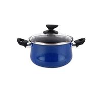 Magefesa colección Paula cacerola 20 en acero esmaltado vitrificado, apto inducción y lavavajillas