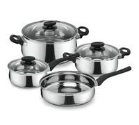 Deliss Tren de Cocina 7 Piezas para Gas Eléctrico y Vitrocerámica (Acero Inoxidable) - MAGEFESA