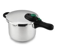 Magefesa DYNAMIC - Olla Express Rápida 6L, Acero Inoxidable 18/10, 5 Sistemas de Seguridad, Fácil Uso, Apto para Todo tipo de cocinas, Inducción