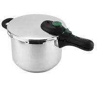 Magefesa DYNAMIC - Olla Express Rápida 6L, Acero Inoxidable 18/10, 5 Sistemas de Seguridad, Fácil Uso, Apto para Todo tipo de cocinas, Inducción