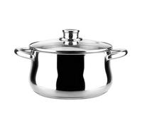 MAGEFESA Ideal - La Familia de Productos Ideal está Fabricada en Acero Inoxidable 18/10, Compatible con Todo Tipo de Fuego. Fácil Limpieza y Apta lavavajillas. (Olla, 18_cm)