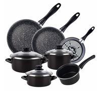 Magefesa Kenia Batería de Cocina 7 Piezas + Set de 3 Sartenes