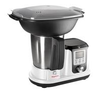 Magefesa Magchef Plus - Robot de Cocina Multifunción Blanco, 3.3L, 23 Funciones, Recetario, Espátula, Batidor, Protector Cuchillas, Vaso Medidor