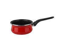 Magefesa Cazo Praga MG030 - Acero esmaltado vitrificado, Inducción y lavavajillas, Granate 16 cm