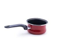 Magefesa PRAGA cazo 16, acero esmaltado vitrificado, en granate, inducción y lavavajillas