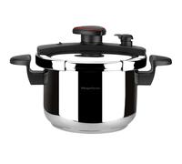 Magefesa Astra - Olla Express Rápida de 4 L, Acero Inoxidable 18/10, Ahorro Energético, Cierre Cómodo y Fácil, Cocina Sana, Apta para Inducción