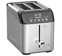 Magefesa Rise Digit - Tostadora, 925 W, 2 Rebanadas, 7 Niveles de Tostado, Funciones Parar, Descongelar y Calentar, Expulsión Automática