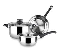 Batería de cocina - Magefesa STYLE, Apta para todo tipo de fuego, Acero Inoxidab