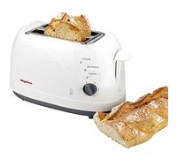 Magefesa Sunny - Tostadora de Pan para 2 Tostadas/Rebanadas, 750W, Bandeja Recogemigas, 6 Niveles de Tostado, Expulsión Automática, Boca Ancha