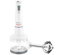 Magefesa Velouté Inox Plus - Batidora de Mano 500W + Vaso Medidor 800ml + Picadora, Cuchillas Acero Inoxidable, Desmontable, Diseño Ergonómico