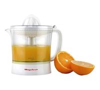 Magefesa Vitam 10 - Exprimidor Eléctrico 40W, Capacidad 1L, Cono Bidireccional, Filtro Regulador, Cubierta Antipolvo, Doble Juego de Conos