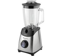 Magefesa Wirbel - Batidora de Vaso, 1800W, Jarra de Cristal de 1.5L, 3 Velocidades, Funcion Turbo, Proteccion contra Sobrecalentamiento, Pantalla LCD