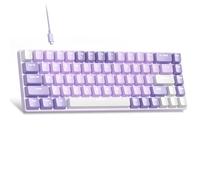 MageGee MK-Box - Teclado mecánico para juegos 60%, color morado