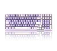 MageGee SKY98 Teclado mecánico para juegos, 96% Junta de cable intercambiable en caliente, teclado cremoso personalizado con amortiguación de sonido de 5 capas, retroiluminación RGB, NKRO para Win/Mac
