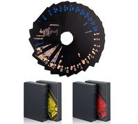 MageJoy 2 Decks Playing Cards with Gift Box - Cartas Poker Deluxe con Jumbo Index y Marcas Angulares