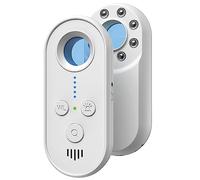 MAGENDARA Detector de Bichos Portátil RF Inalámbrico,Cámara de Vigilancia Anti Espía Detector de Cámaras para Dispositivos de Escuchas Cámaras Inalámbricas Bug Finder Antirrobo Alarma Vibratoria