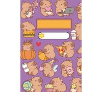 Magenta Capybara Notebook - Cute Aesthetic Journal for Writing and Creative Expression: Trendy Stationery for Doodling Sketching Bullet Planning and Organization with Soft Matte Cover and Lined Pages