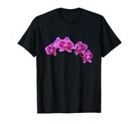 Magenta Magenta Phalaenopsis Orquídea Rama Formas Mania 1 Camiseta gráfica económica