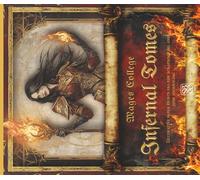 Mages College : Infernal Tomes: Decorative Paper Prints Pad For Scrapbooking And Junk Journaling