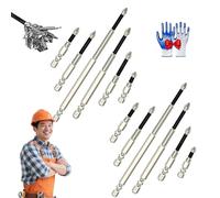 Magfixer High-Magnetic Screwdriver Set,Vrsgs Drill Bits,Fixion Tools High-Magnetic Screwdriver Drill Bit Set,K5 Impact Resistant Anti Slip Bits,1/4 Universal Phillips Strong Drills for Screw (2SET)