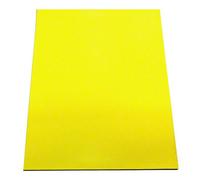 Magflex® A4 Hoja Magnética de Amarillo Mate Flexible Para Crear Obras de Arte Magnéticas, Letreros O Pantallas