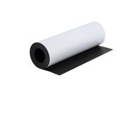 Magflex® Hoja Magnética Blanca de Brillo Flexible Para Crear Imágenes Magnéticas, Obras de Arte, Letreros O Pantallas - 300mm de Ancho - 5 M de Longitud