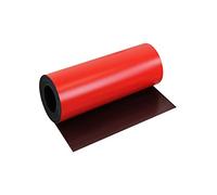 Magflex® Hoja Magnética Matt Red Matt Para Crear Imágenes Magnéticas, Obras de Arte, Letreros O Pantallas - 300mm de Ancho - 5 M de Longitud