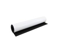 Magflex® Lite Flexible Gloss White White Magnetic Para Crear Imágenes Magnéticas, Obras de Arte, Letreros O Pantallas - 620mm de Ancho - 5 M de Longitud