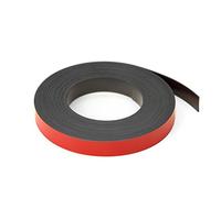 Magflex® Lite Flexible Matt Red Magnetic Tape para Pizarras, Tableros de Notificación O Archivadores - 12.7mm de Ancho - 5 M de Longitud
