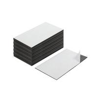 Magflex® Magnet de Tarjeta de Presentación Auto Adhesiva Estándar para Refrigerador, Cocina, Oficina, Archivador Y Tablón de Anuncios - 89mm de Largo x 51mm de Ancho - 100 Hojas
