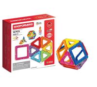 Magformers 14-piece Magnetic Construction Tiles Toy. STEM Teac (Importación USA)