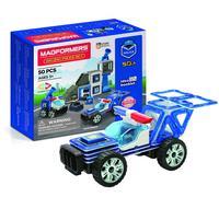 Magformers 717002 Magnetic Construction Toy, White, Blue, Grey