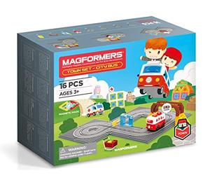 Magformers City Bus Track Set
