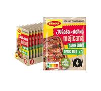 Maggi Jugoso al Horno Receta Mejicana - 1 Bolsa para Horno con Condimentos - Pack de 16x38g