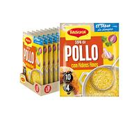 Maggi Sopa Pollo Fideos Finos pack 18x82g