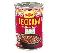Maggi Texicana Chili pack 10x425g | Chili con carne plato preparado estilo mexicano listo para comer con sabor intenso y receta tradicional