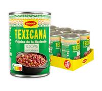 Maggi Texicana Frijoles Hacienda pack 10x425g | Frijoles estilo hacienda plato preparado de legumbres listo para comer con receta de inspiración mexicana