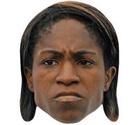 Maggie Alphonsi (Serious) Big Head. Máscara más Grande Que la Vida.