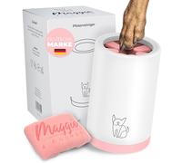 MAGGIE & COOPER Limpiador de patas (S) | patas limpias | incluye toalla de microfibra | 2 tamaños diferentes | apto para lavavajillas | cepillos suaves