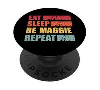 Maggie Personalized Name Shirt Maggie First Name PopSockets PopGrip Adhesivo
