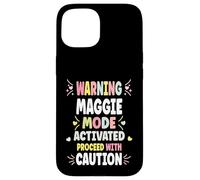 MAGGIE Personalized Women's Gift Custom MAGGIE Carcasa para iPhone 15