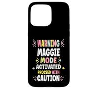 MAGGIE Personalized Women's Gift Custom MAGGIE Carcasa para iPhone 15 Pro Max