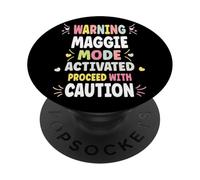 MAGGIE Personalized Women's Gift Custom MAGGIE PopSockets PopGrip Adhesivo