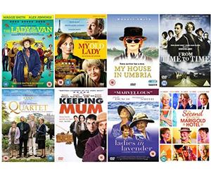 Maggie Smith Ultimate DVD Collection : The Lady in the Van / My Old Lady / My House in Umbria / From Time To Time / Quartet / Keeping Mum / Ladies in Lavender / The Second Best Exotic Marigold Hotel + Extras by Maggie Smith